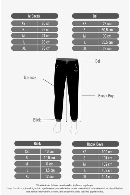 OVER THE CLOUDS GRİ JOGGER SWEATPANT - Sweatpantler - BIRDIEJAY